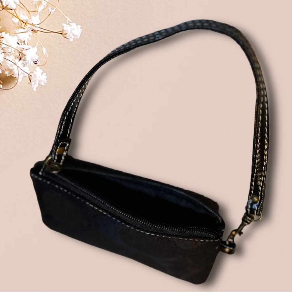 Coach Black Wristlet - Picture 3 of 4